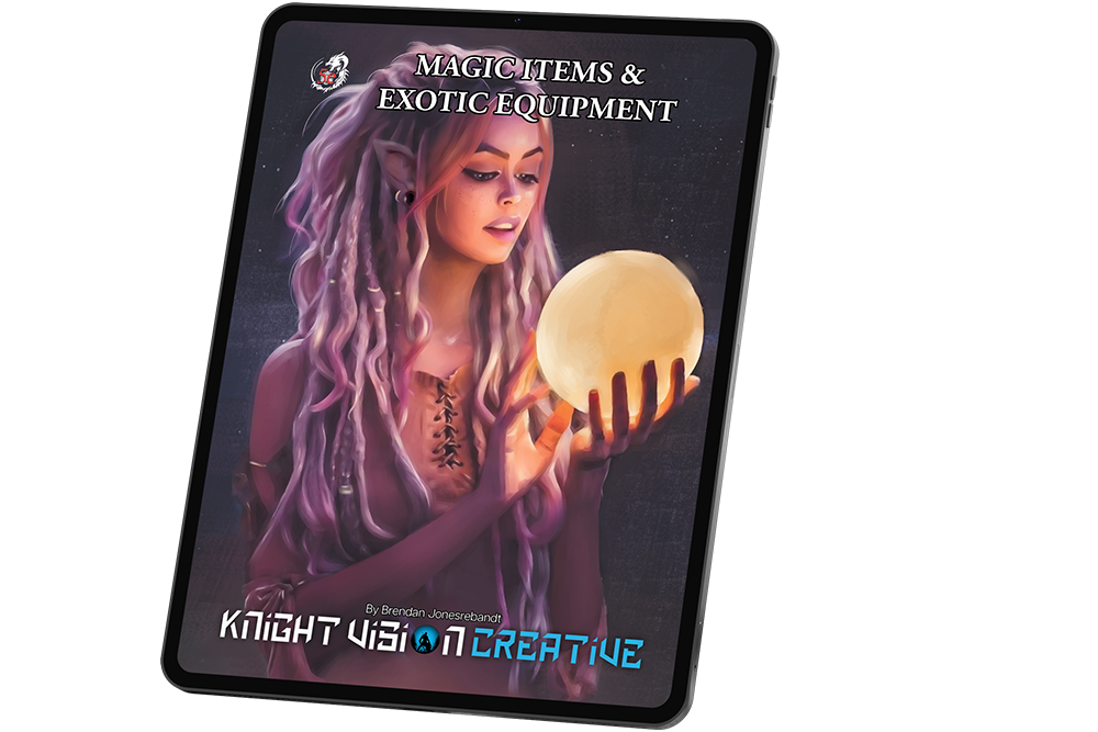 Magic Items and Exotic Equipment