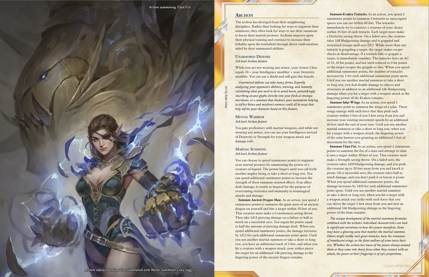 Creed's Codex: Arcane Secrets of the Summoners