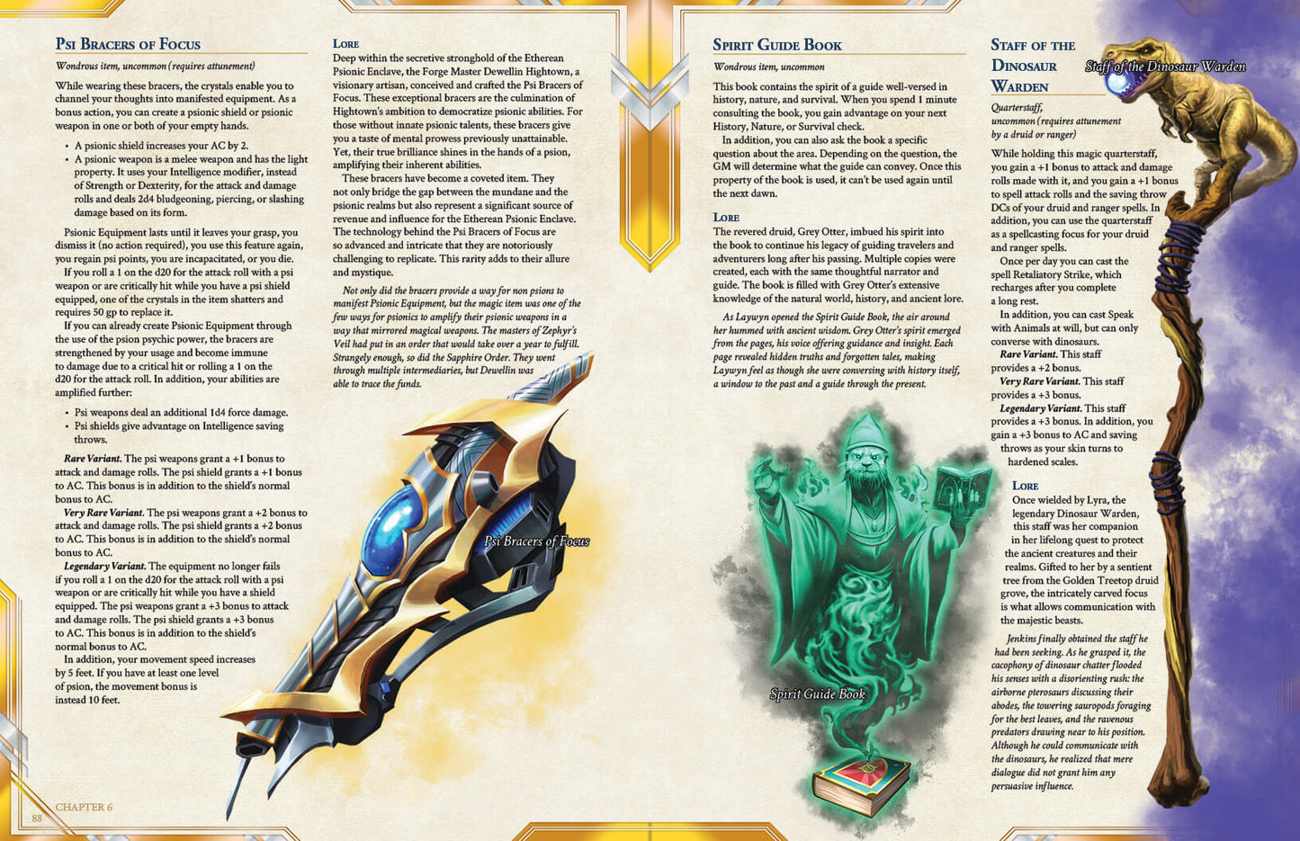 Creed's Codex: Legends of the Psions